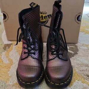 Dr Martens Jadon 1460 Pascal Stud Embossed Leather Boots